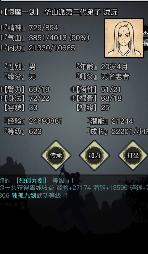 放置江湖加点怎么加