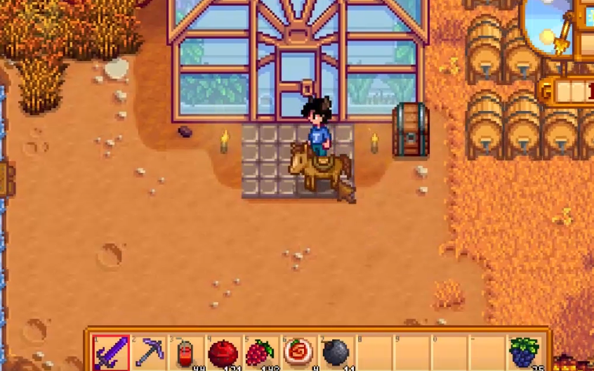 星露谷物语姜岛火山怎么出去