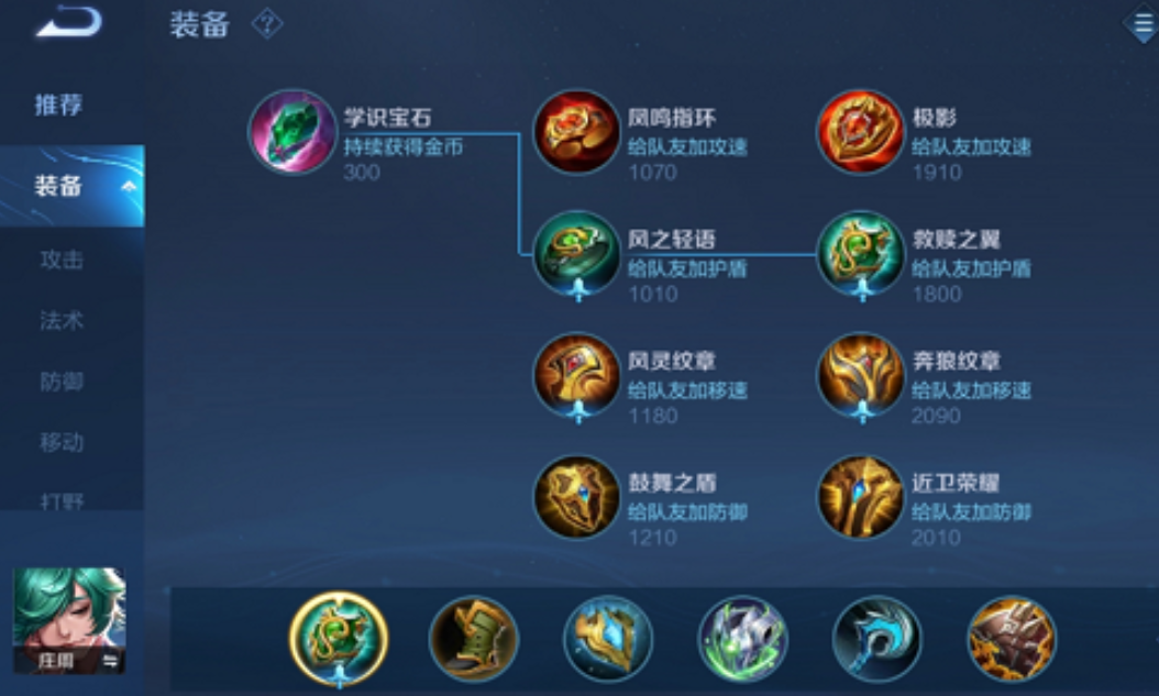 王者荣耀庄周出装kpl怎么出