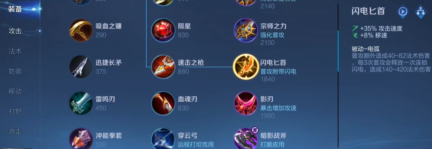 王者荣耀出什么装备能加移速