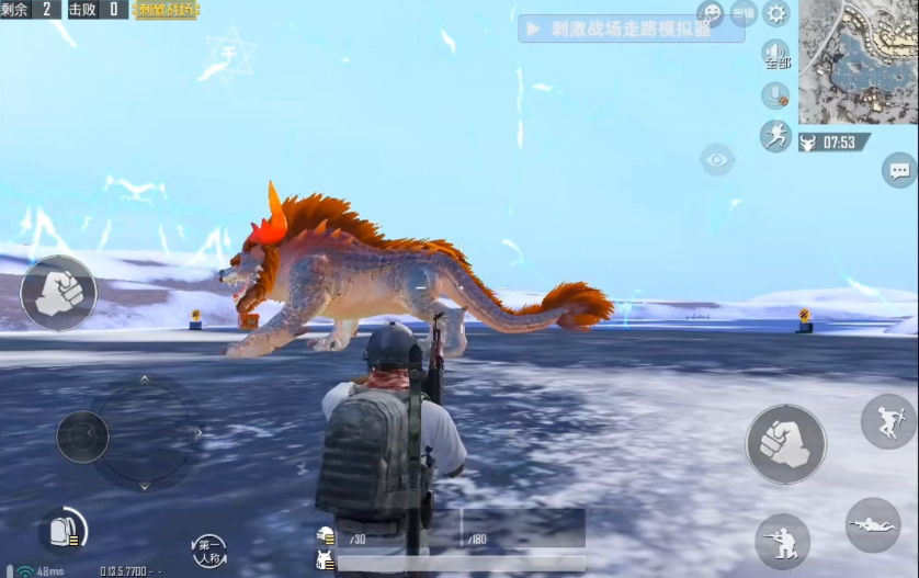 绝地求生用什么枪打年兽快