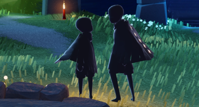 光遇为什么有小黑在伸懒腰