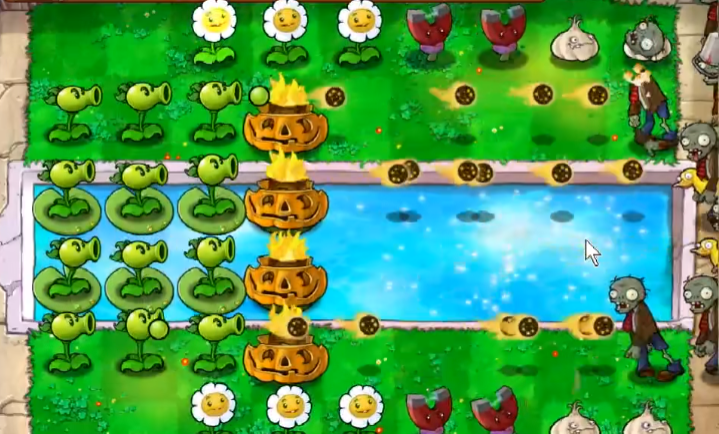 植物大战僵尸里坚不可摧怎么摆阵