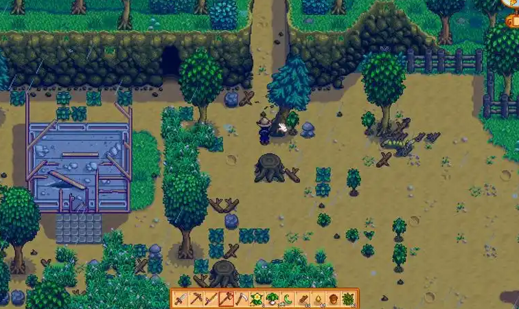 星露谷物语树砍完了怎么办