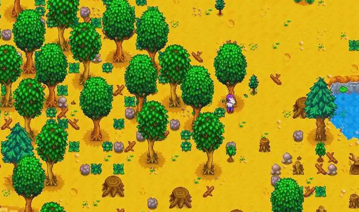 星露谷物语树砍完了怎么办