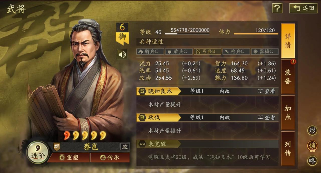 三国志战略版什么是内政武官