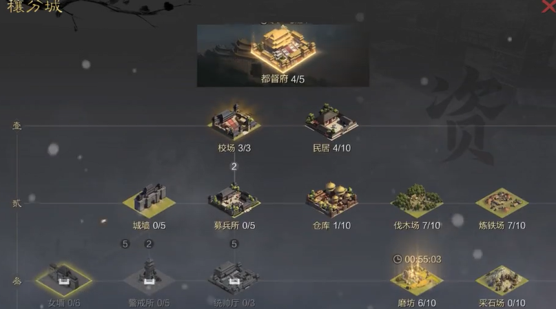 率土之滨分城怎么建造