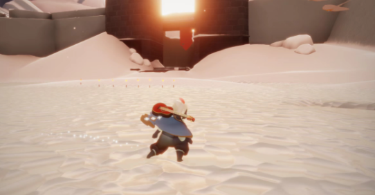 光遇滑雪场怎么去普通赛道