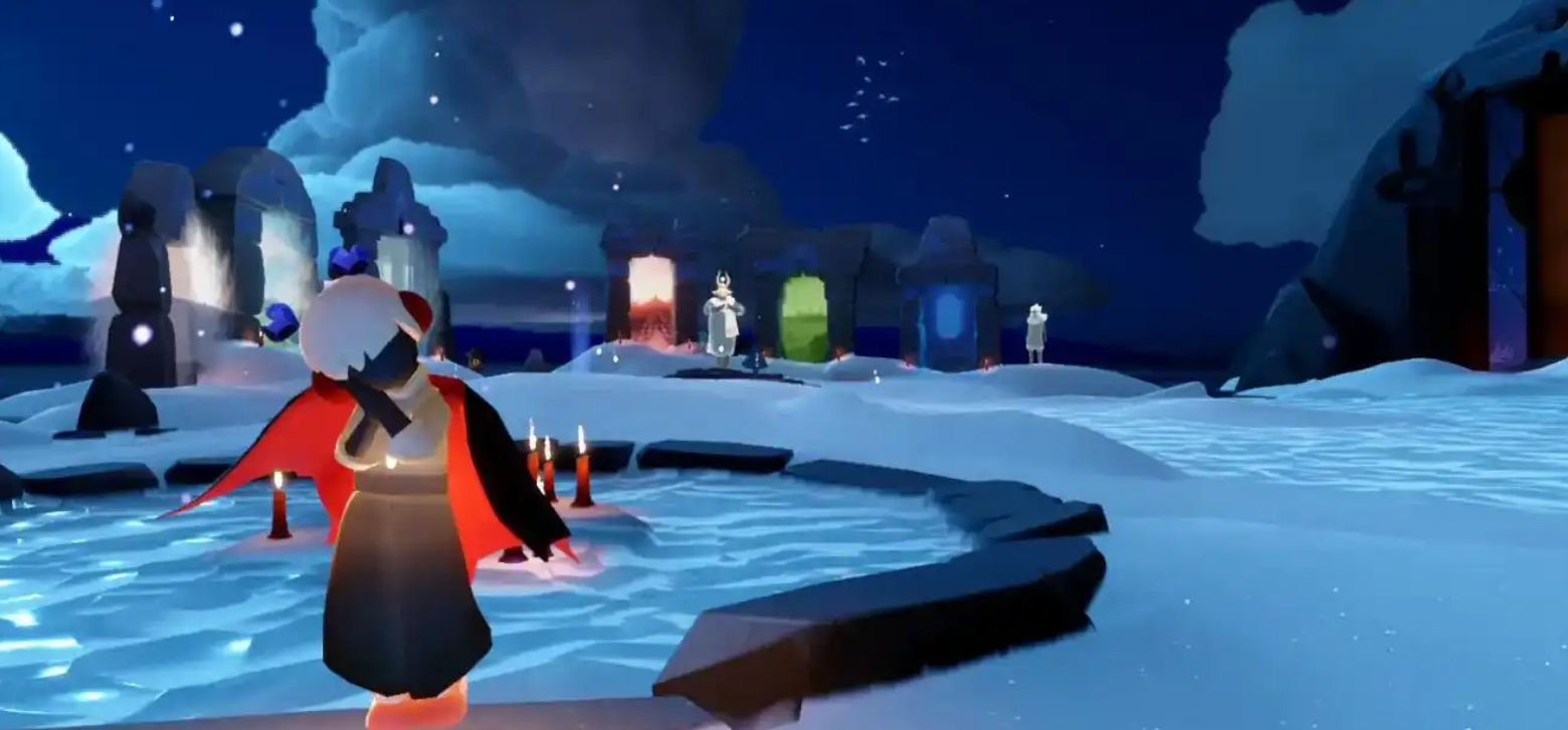 光遇灯泡斗篷怎么拿