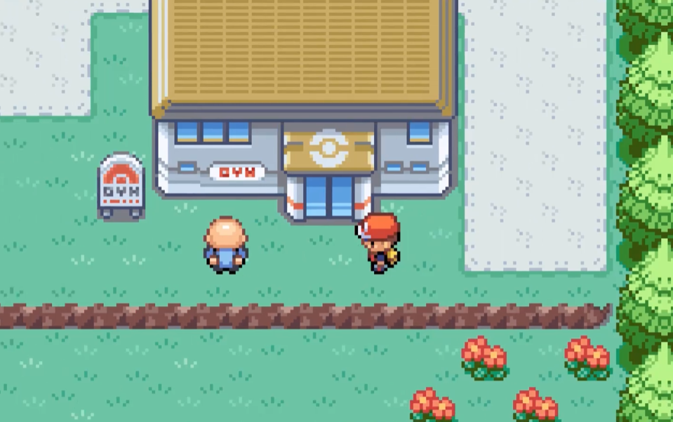 口袋妖怪火红超级钓竿怎么拿