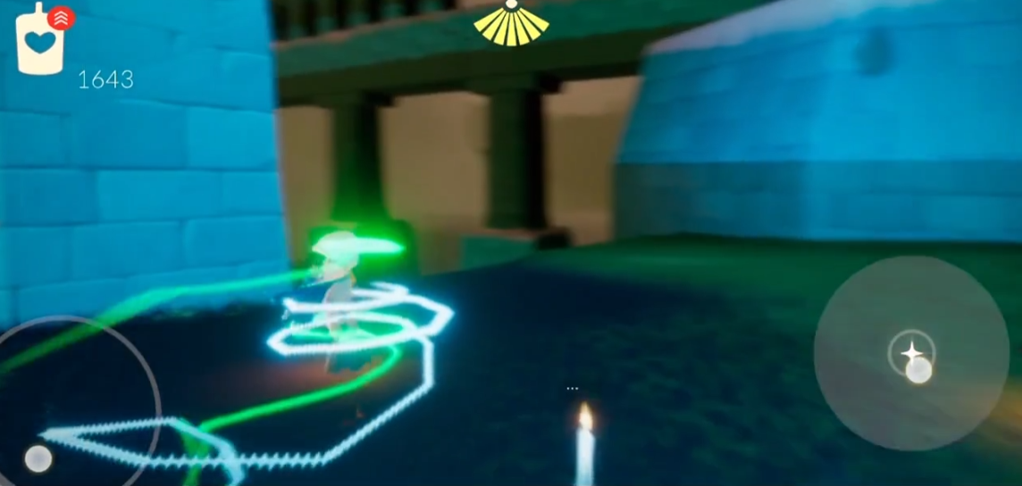 光遇怎么一边转圈圈一边跑