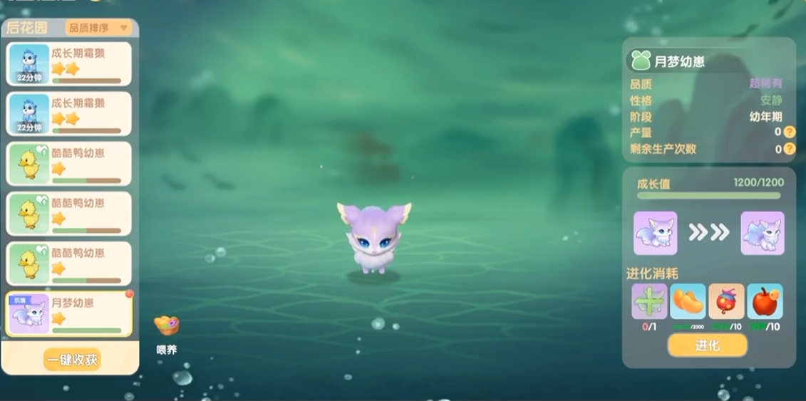 摩尔庄园灵兽怎么升到21级