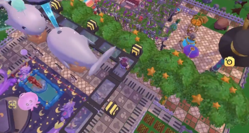 摩尔庄园空中花园怎么行走