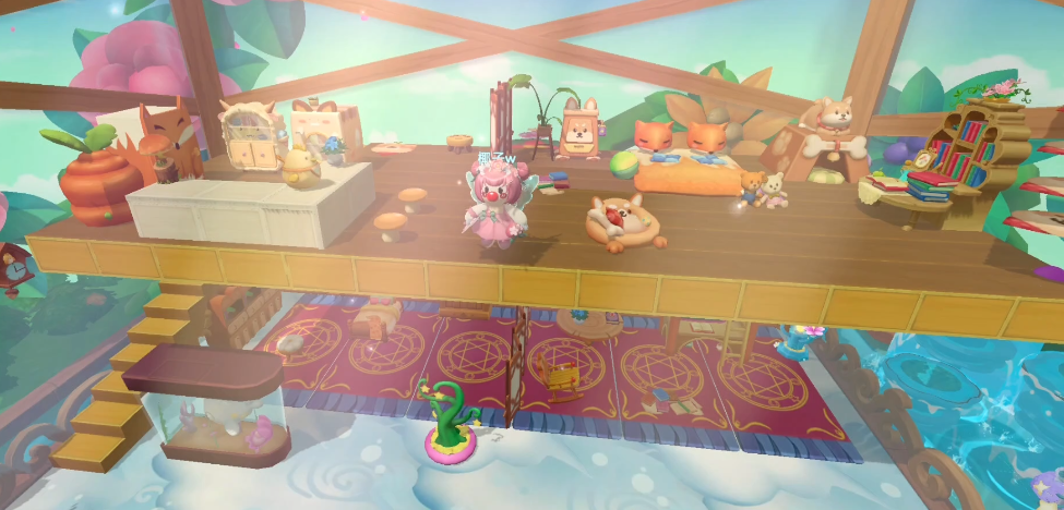 摩尔庄园手游五层空中栈道怎么布置 摩尔庄园手游五层空中栈道怎么布置