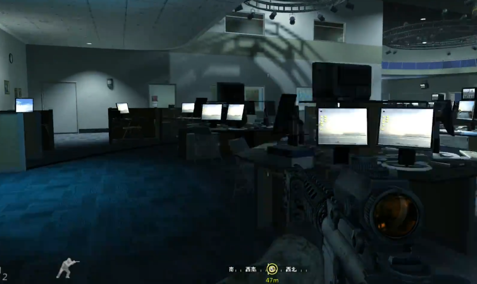 使命召唤4黑鹰坠落怎么过去