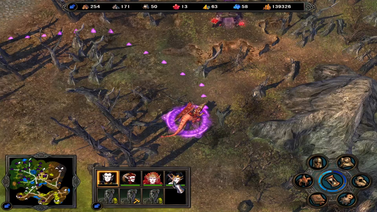 英雄无敌5地牢终极技能怎么用