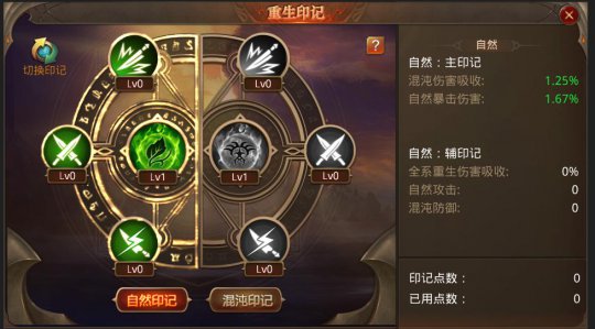 全民奇迹人物重生都有哪些标记 全民奇迹人物重生都有哪些标记