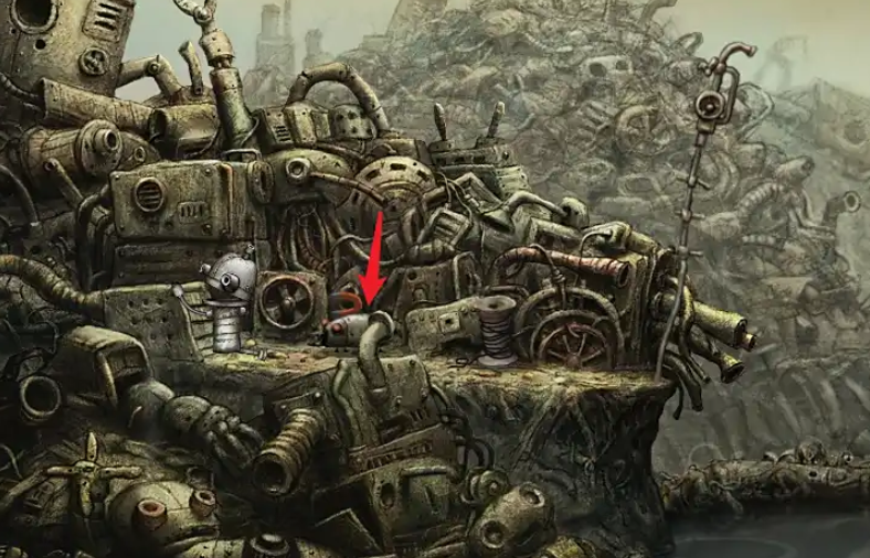 机械迷城第一关怎么把娃娃给老鼠