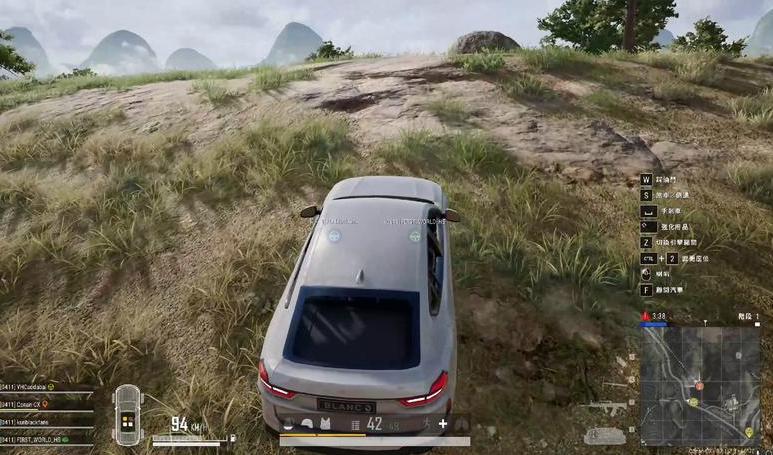 绝地求生怎么开车