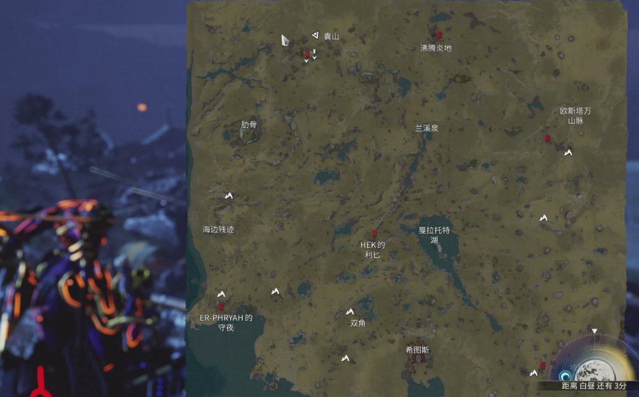 星际战甲大地图怎么标记