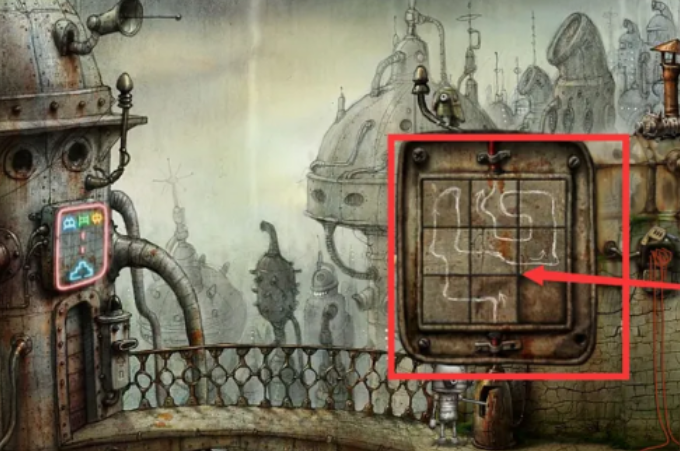 机械迷城第二个游戏机攻略怎么过