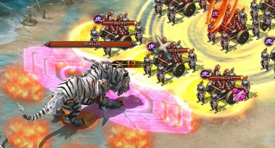 攻城掠地怎么让战兽同时出战