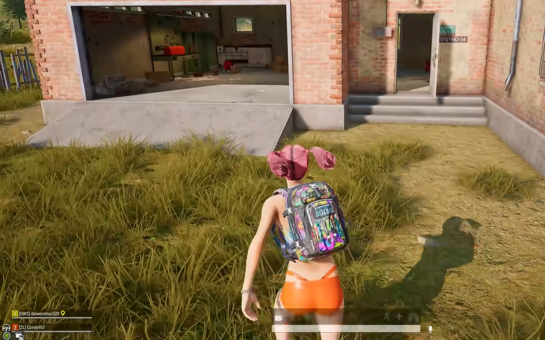 绝地求生如何开启车库