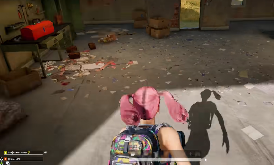 绝地求生如何开启车库