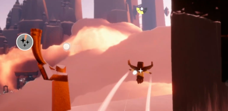 光遇霞谷怎么过飞行赛道