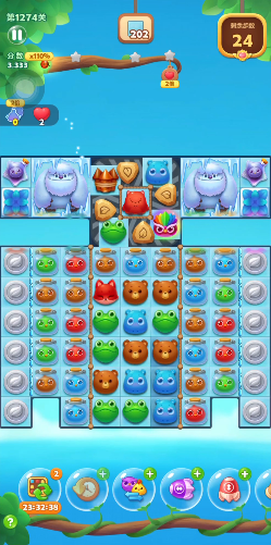 开心消消乐1274关怎么过