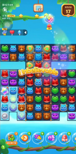 开心消消乐1274关怎么过