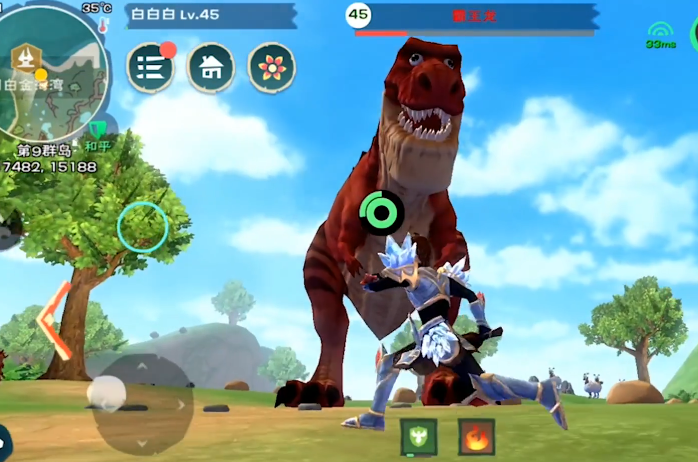 创造与魔法霸王龙在哪