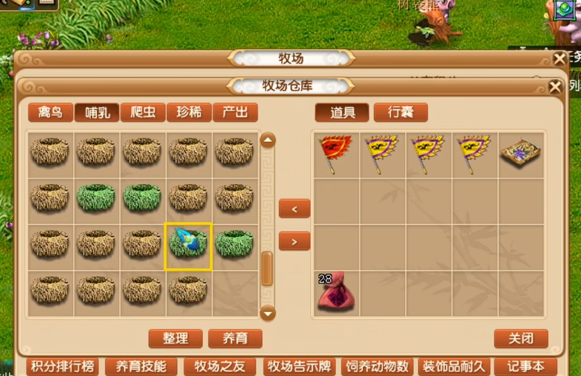 梦幻西游动物出游有什么用