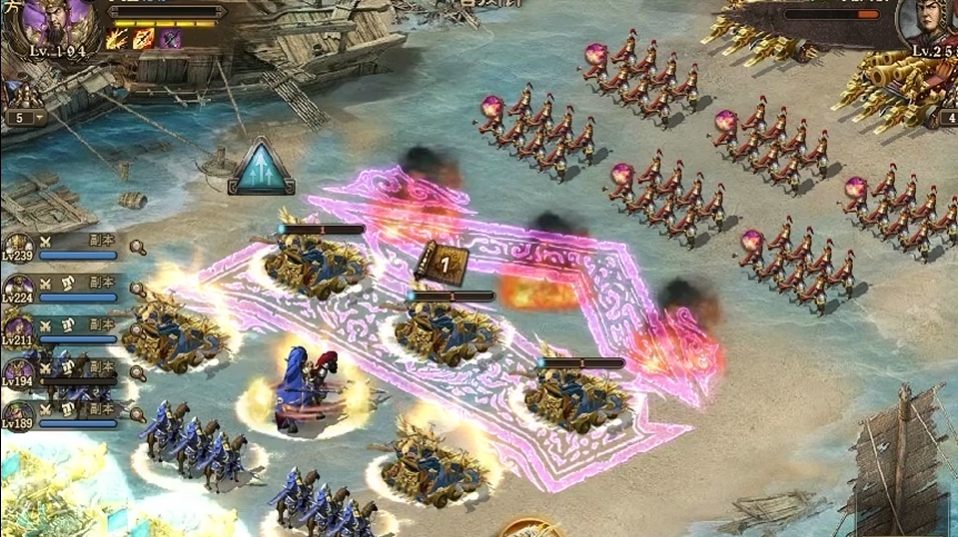 攻城掠地258副本怎么打