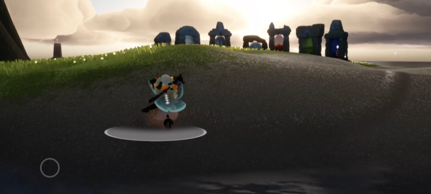 光遇新手如何学会遁地