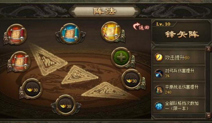 攻城掠地80级阵法怎么搭配