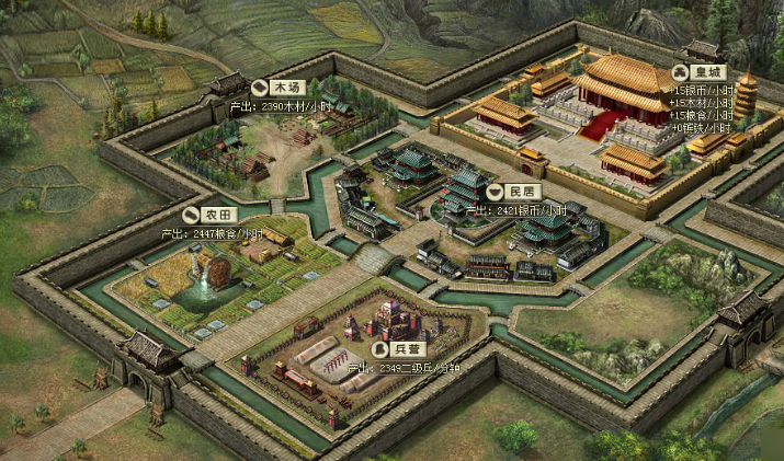 攻城掠地怎么种地