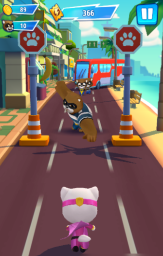 汤姆猫跑酷里怎么触发浣熊