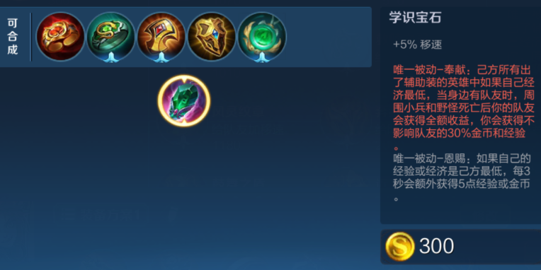 王者荣耀重要出装是什么