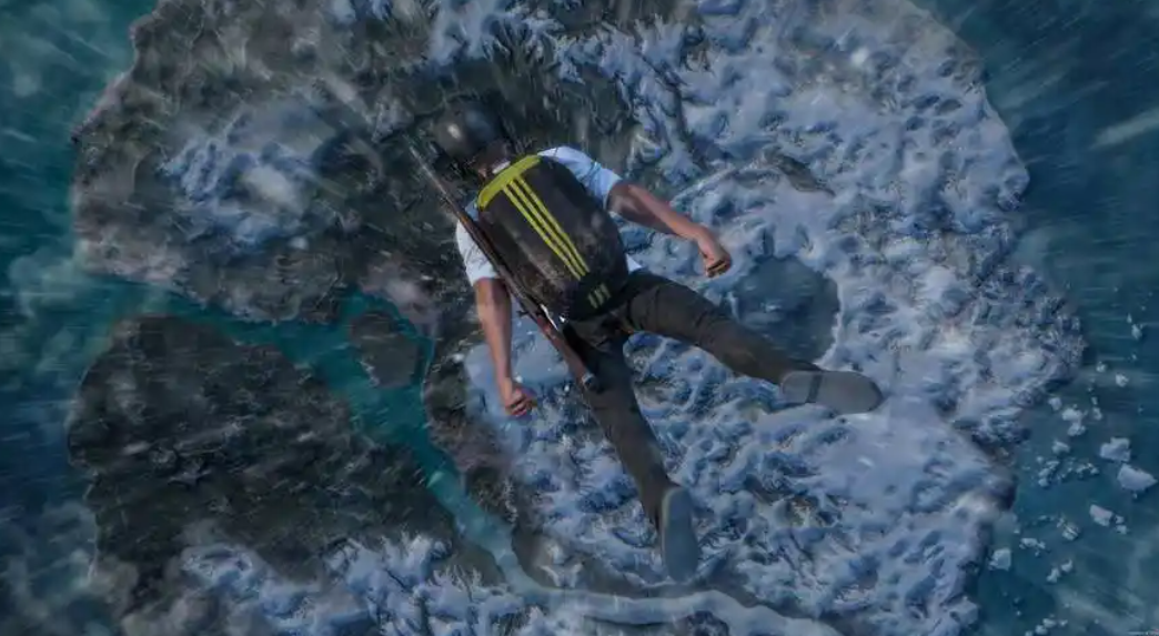 绝地求生怎么从降落伞跳下来