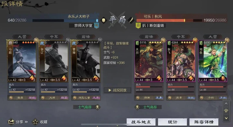 率土之滨荆州张飞怎么搭配