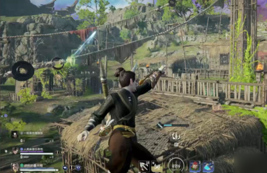 永劫无间怎么在空中滑步 永劫无间怎么在空中滑步