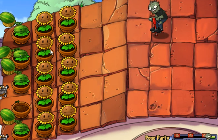 植物大战僵尸中跳跳舞会怎么打