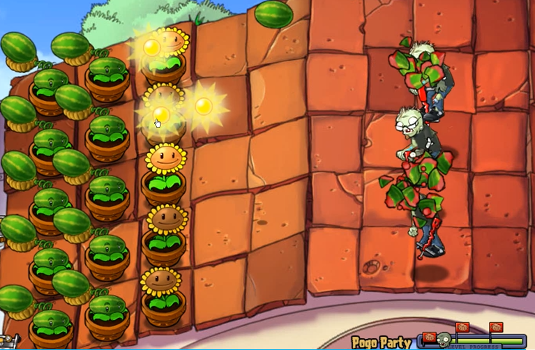 植物大战僵尸中跳跳舞会怎么打