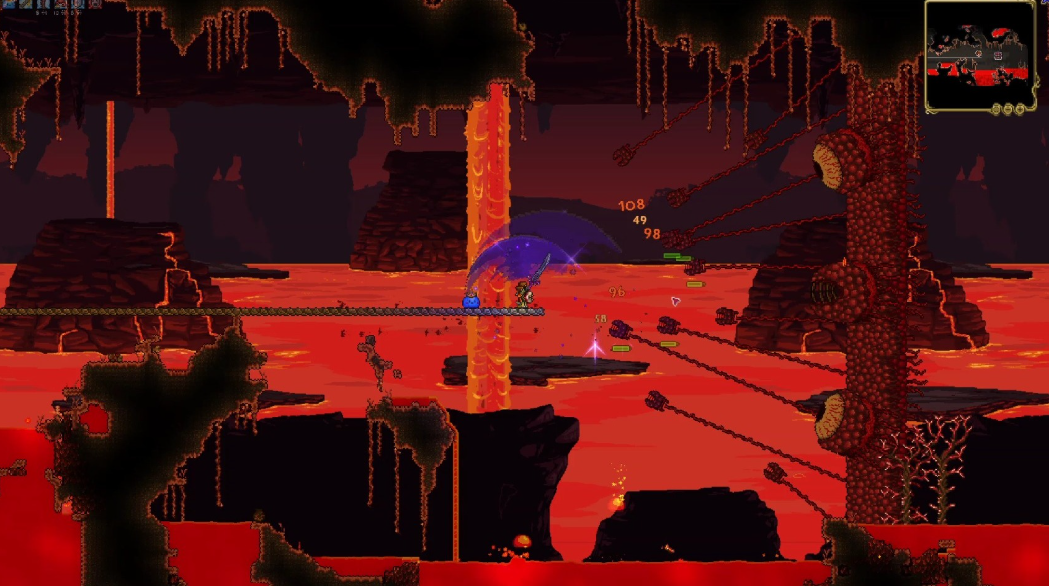 泰拉瑞亚专家肉山用什么打