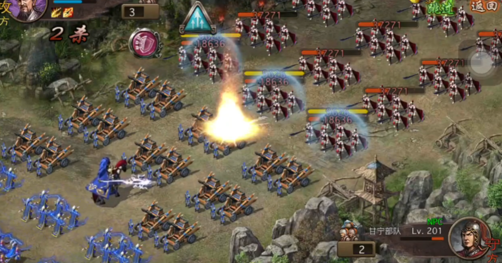 攻城掠地手游甘宁副本怎么过