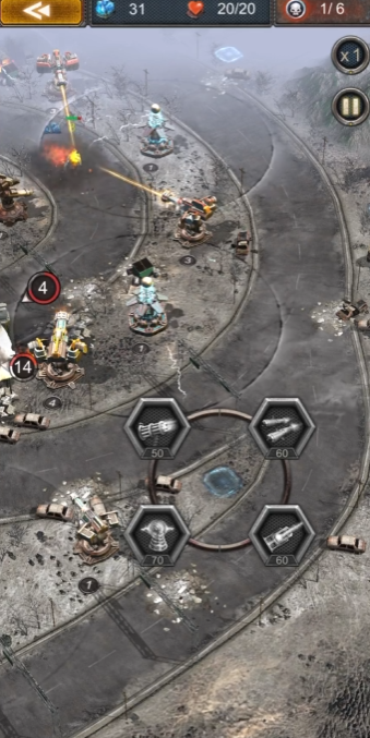 旭日之城普通16关三星怎么过