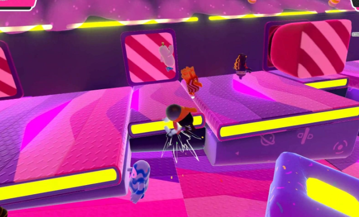 糖豆人摩天粘液怎么过