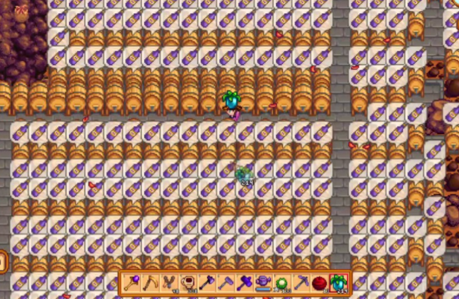 星露谷物语怎么晾酒