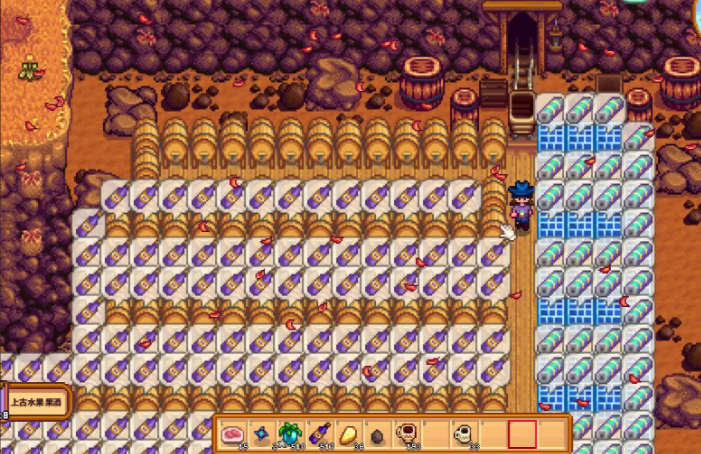 星露谷物语怎么晾酒